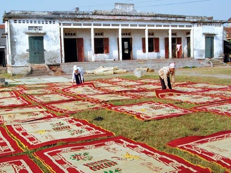 Hoi sedge mats- a specialty of Thai Binh - ảnh 3